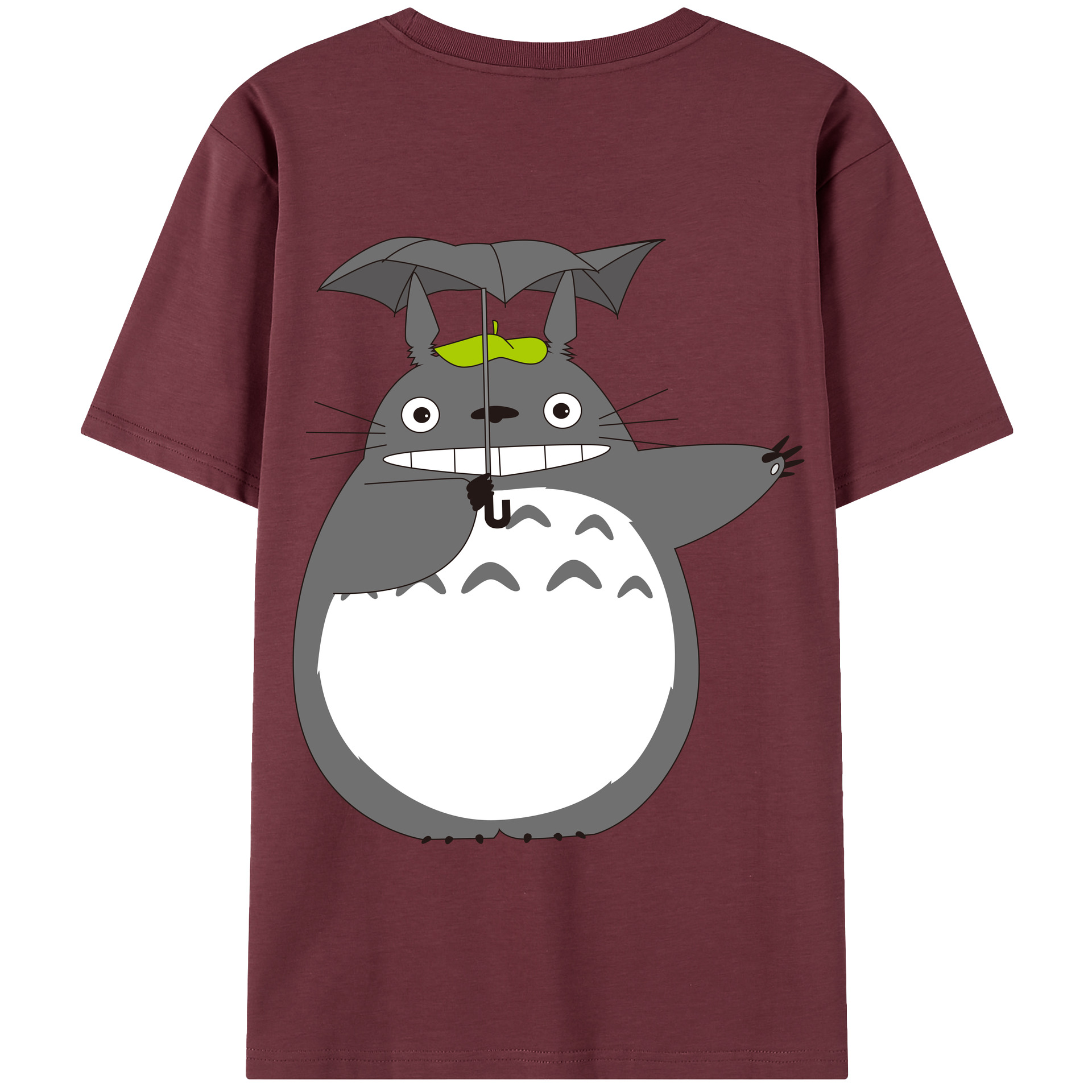 （画像用） となりのトトロ 草壁メイ 草壁サツキ My Neighbor Totoro Satsuki Kusakabe Mei Kusakabe 綿100％半袖Tシャツ（背面プリント）